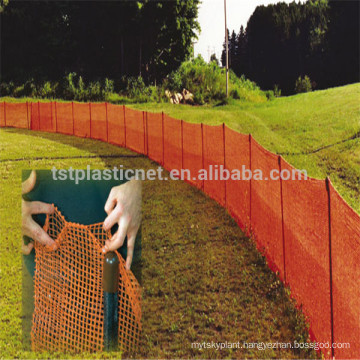 80g/m2 orange plastic mesh/Windbreak safety net/Alert plastic net